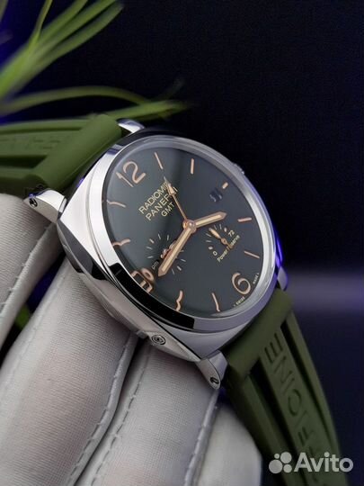 Топовые мужские часы panerai luminor gmt