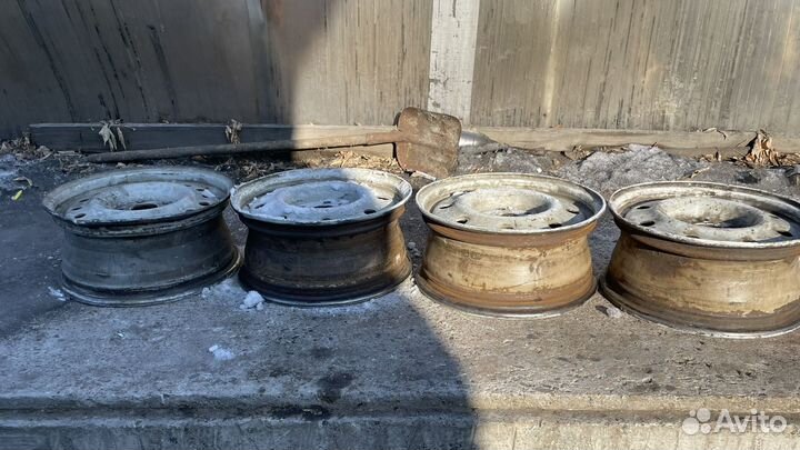 Диски штампованные Волга