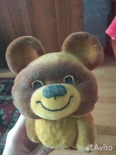 Олимпийский мишка СССР флок