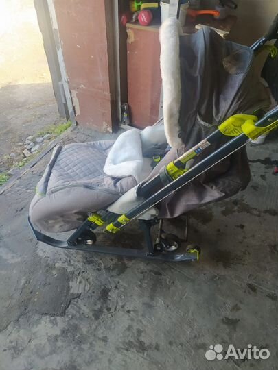 Санки коляска ника