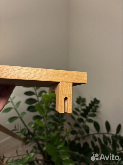 Полка деревянная (дуб) 40*15*2см