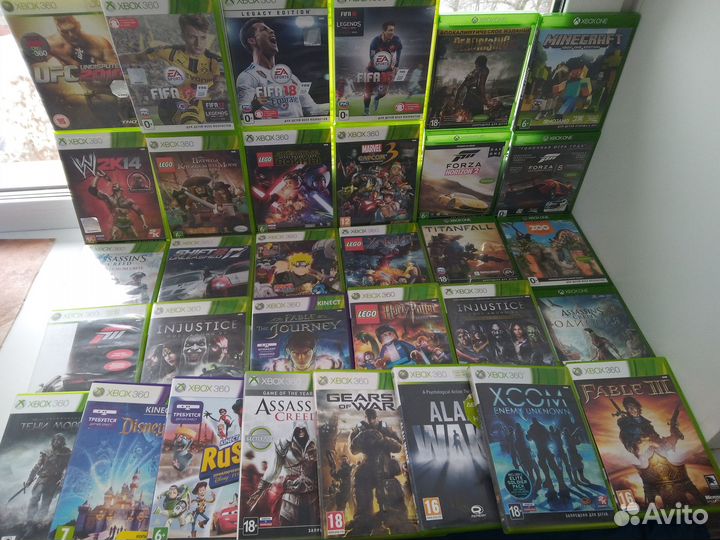 Игры для Хbox One & Xbox 360 лицензия