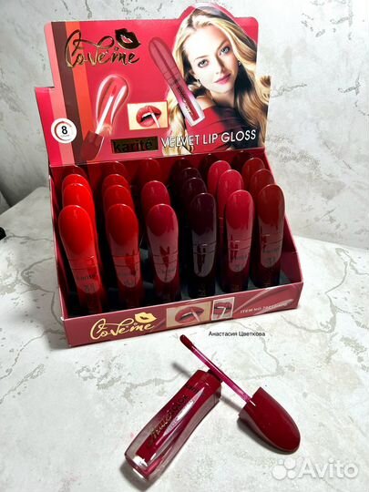 Жидкая матовая помада от Karite суперустойчивая