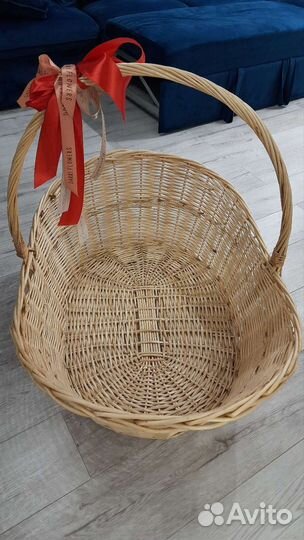Корзина плетеная