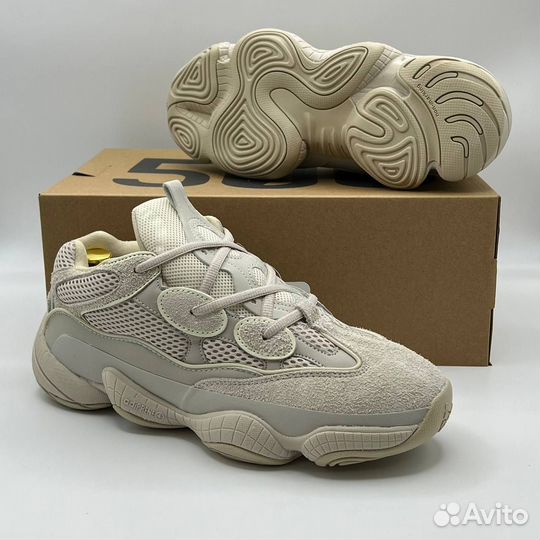 Kроссовки мужcкиe Adidas Yeezy 500