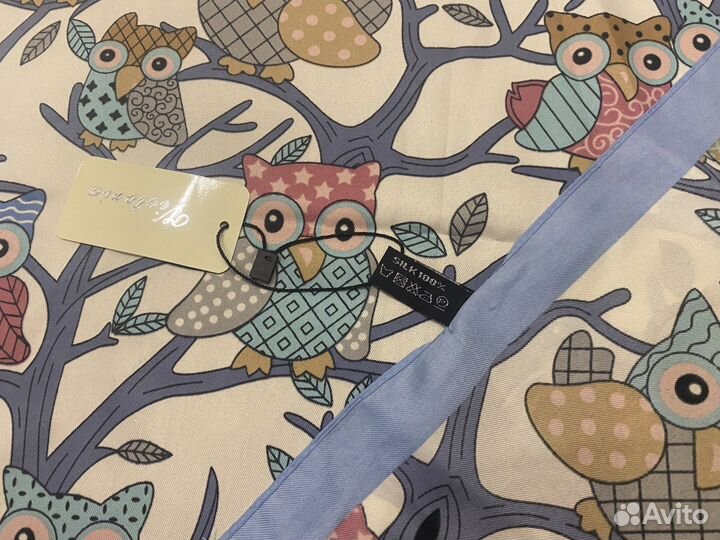 Платки шелковые новые