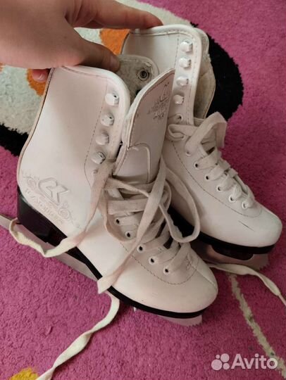Коньки фигурные 32 размер