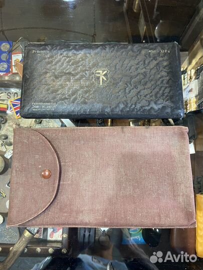 Готовальня старинная, Германия Feinmess Klawun