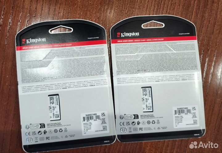 SSD накопитель kingston A400 480 GB