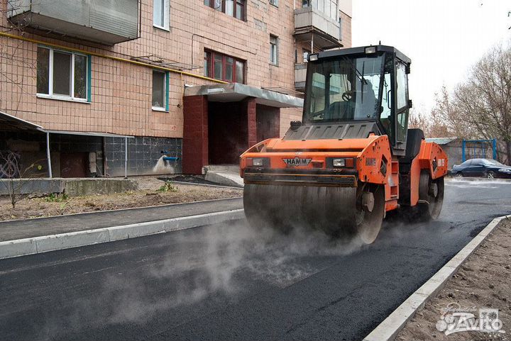 Асфальтирование, благоустройство