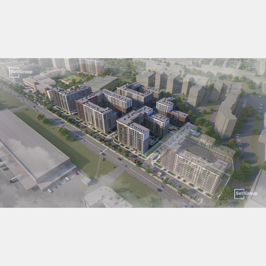 1-к. квартира, 41,7 м², 1/11 эт.