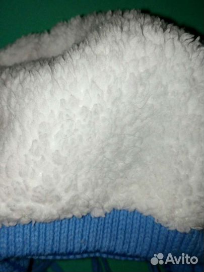 Шапочка зимняя на мальчика