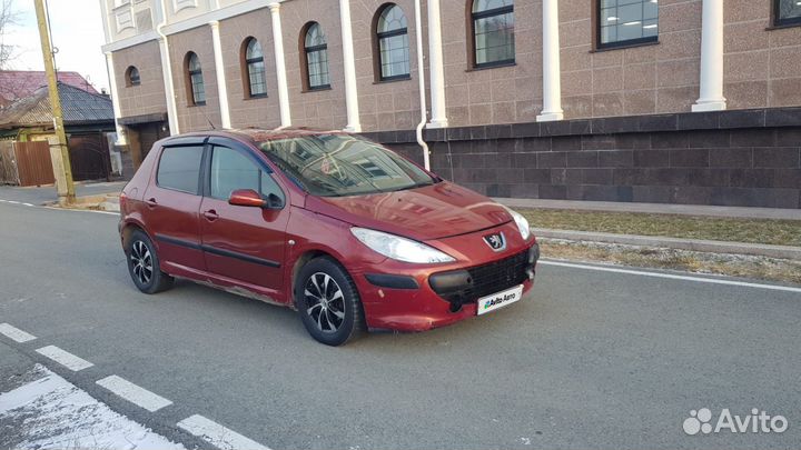 Peugeot 307 1.6 AT, 2007, 210 000 км