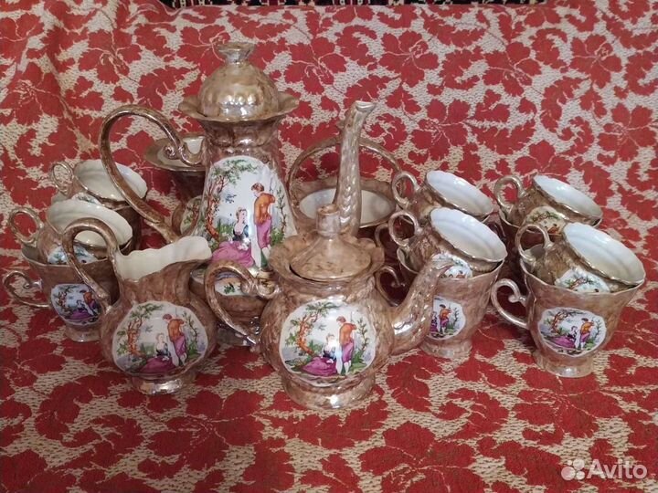 Сервиз чайный 6 персон, 17 предметов