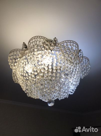 Люстра хрустальная