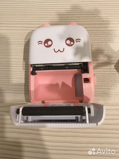Портативный детский мини принтер с набором бумаги