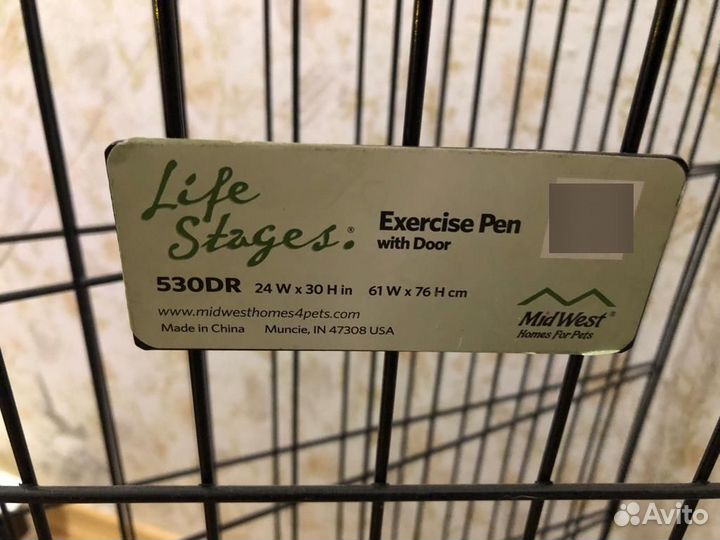 Вольер для собаки домашний