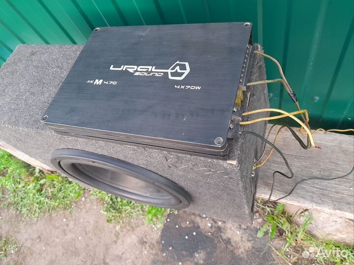 Сабвуфер и усилитель