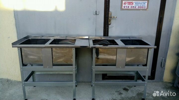 Ванна моечная, мойка производственная