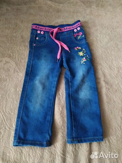 Джинсы для девочки