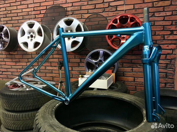 Велосипед покрашу