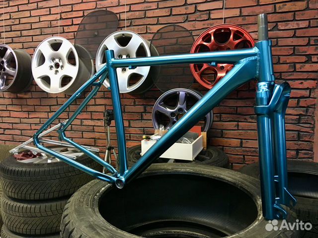 Велосипед покрашу