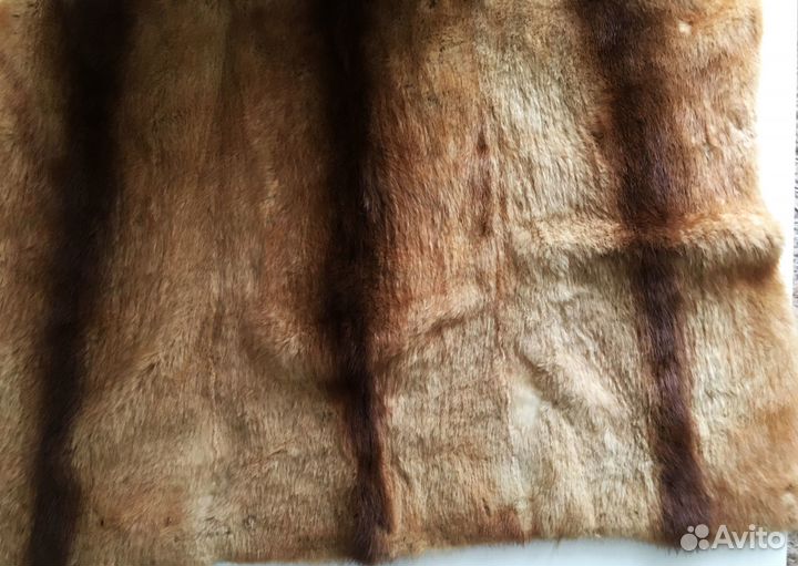 Кусочки натурального и искусственного меха