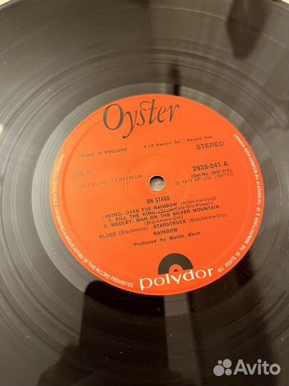 Rainbow on stage uk 2 lp