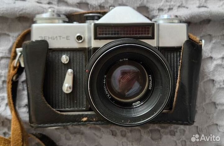 Фотоаппарат зенит е с объективом