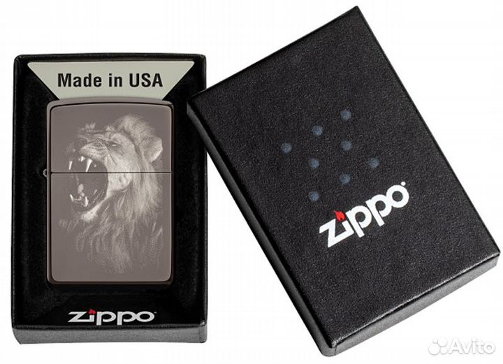 Зажигалка Zippo - Fierce Lion
