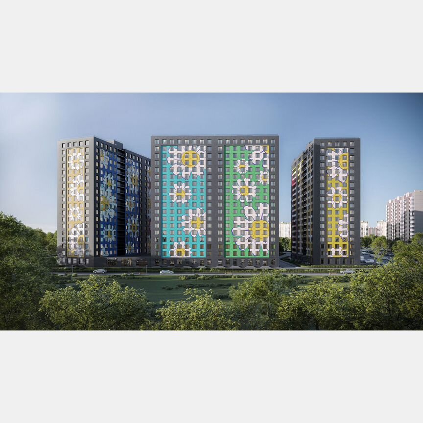 Квартира-студия, 23,3 м², 10/18 эт.