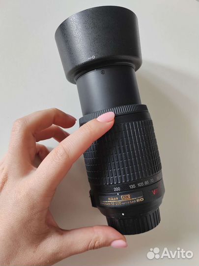 Объектив для nikon 55-200
