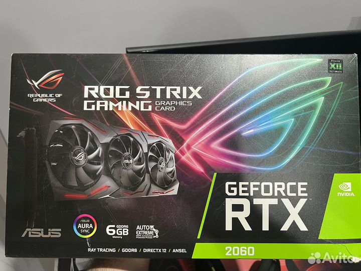 Видеокарта rtx 2060 6gb