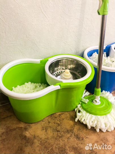 Удобная швабра с центрифугой