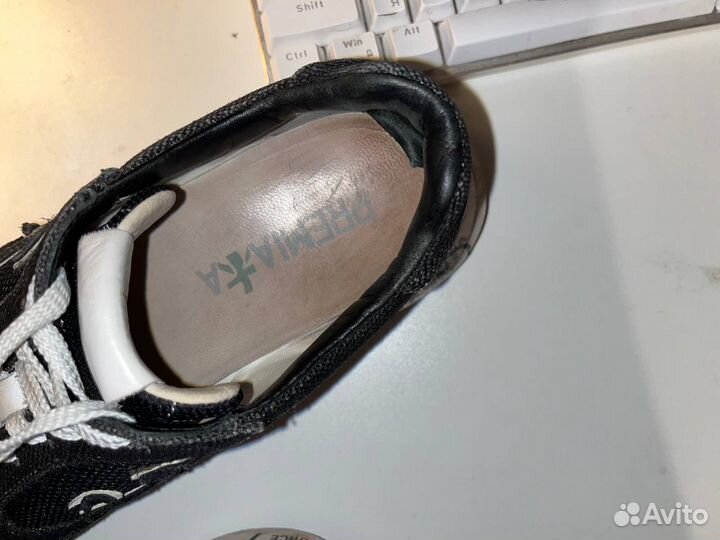 Кроссовки premiata(черные)