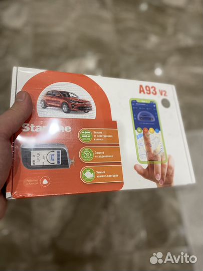 Сигнализация с автозапуском starline a93 v2 eco