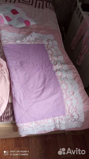 Бортики в кроватку для девочки