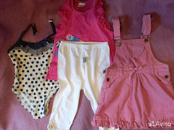 Вещи пакетом на девочку 3, 4 года