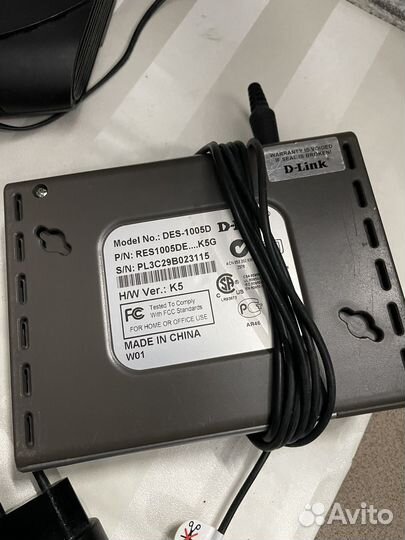 Коммутатор D-Link (2шт.+роутер Zebra)