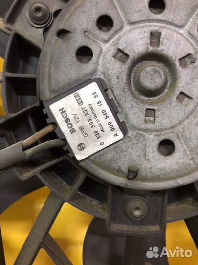 Вентилятор охлаждения радиатора Mercedes E-Class