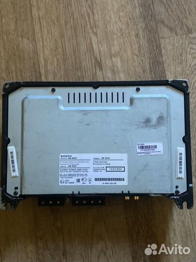 Усилитель Sony xplod