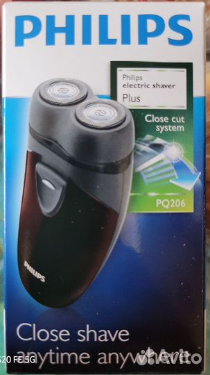Бритва электрическая philips PQ 206 18. новая
