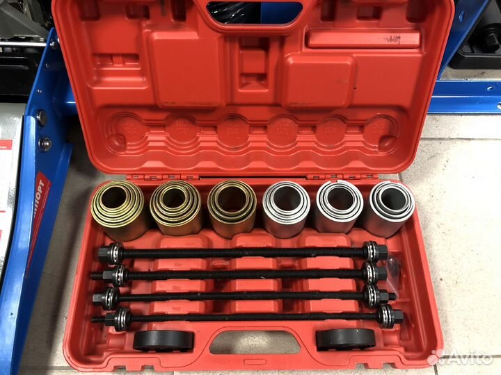 Набор для выпрессовки сайлентблоков и подшипников