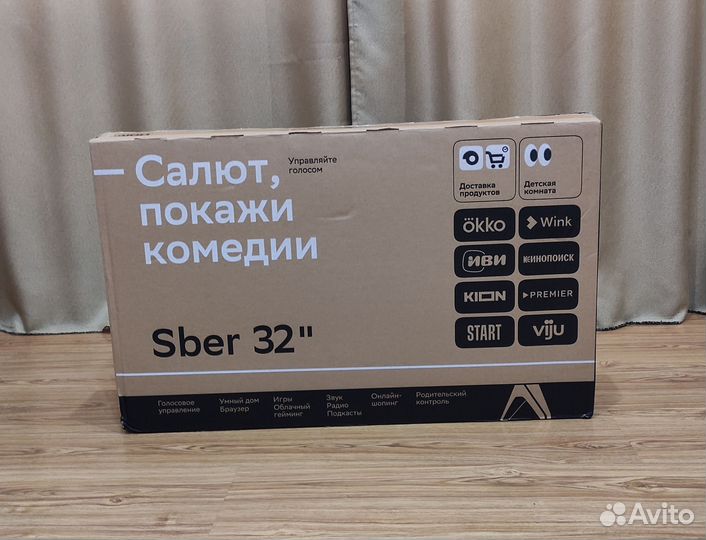 Новый телевизор Sber SDX32H2012B