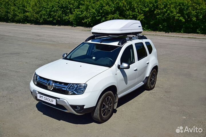 Автобокс Active M 450л белый 187х88х44см