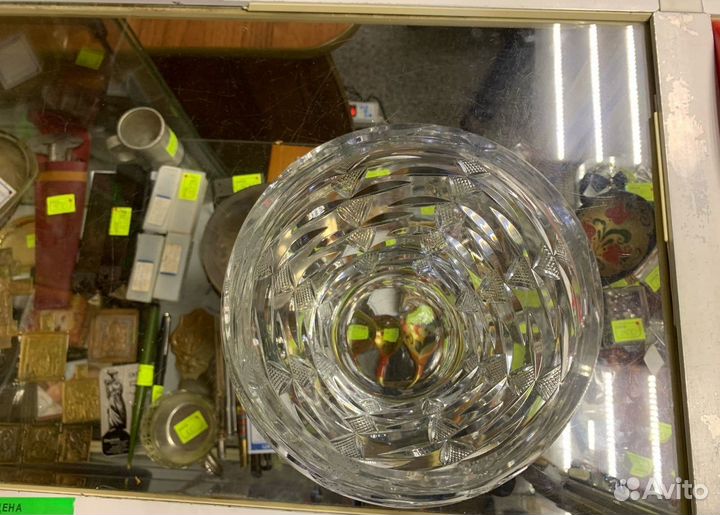 Ваза хрустальная СССР