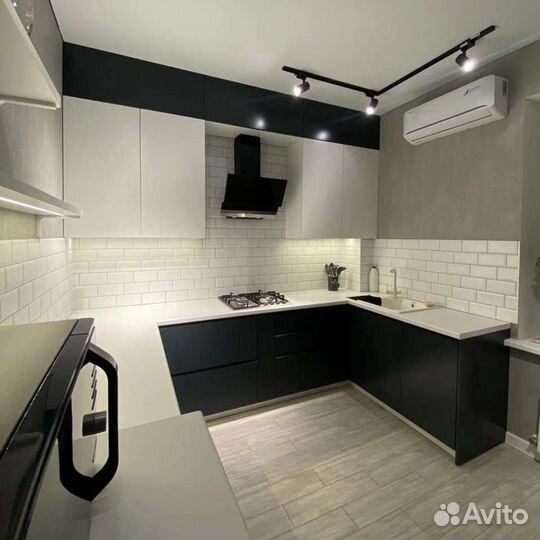 Кухонный гарнитур в стиле лофт