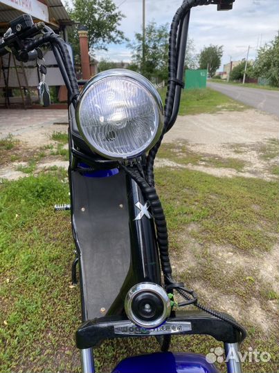 Электроскутер Citycoco x1 1200w 72v 16ah