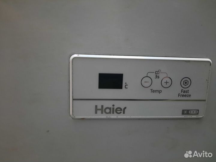 Морозильный ларь бу haier HCE203R