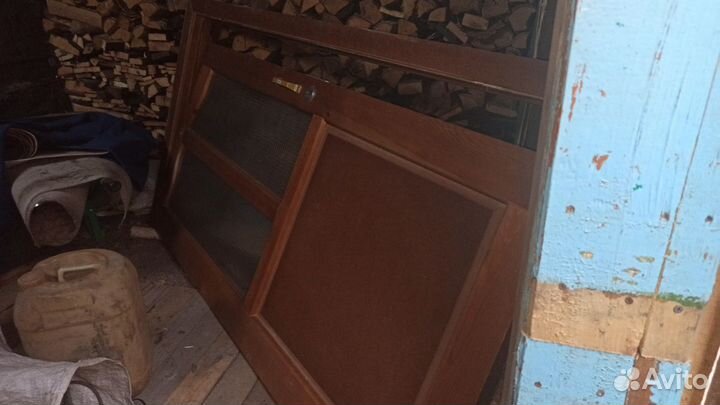 Дверь тамбурная с коробом